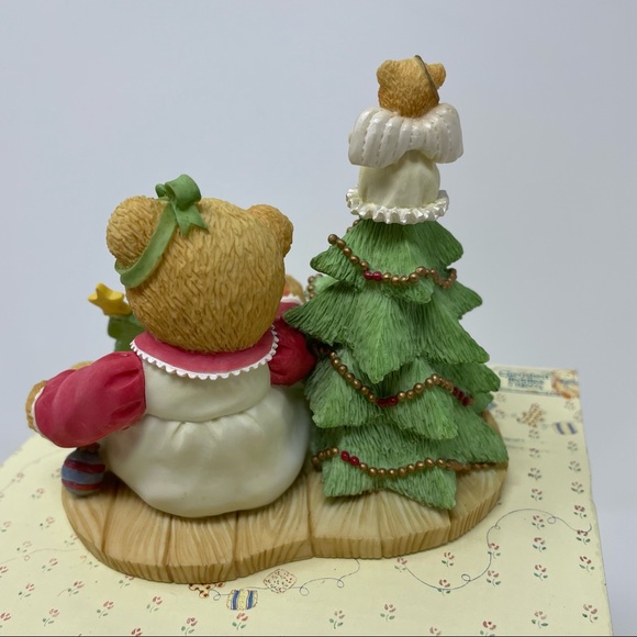 1997 Cherished Teddies 310735A Lynn “ Girl with Christmas Tree - Picture 7 of 12